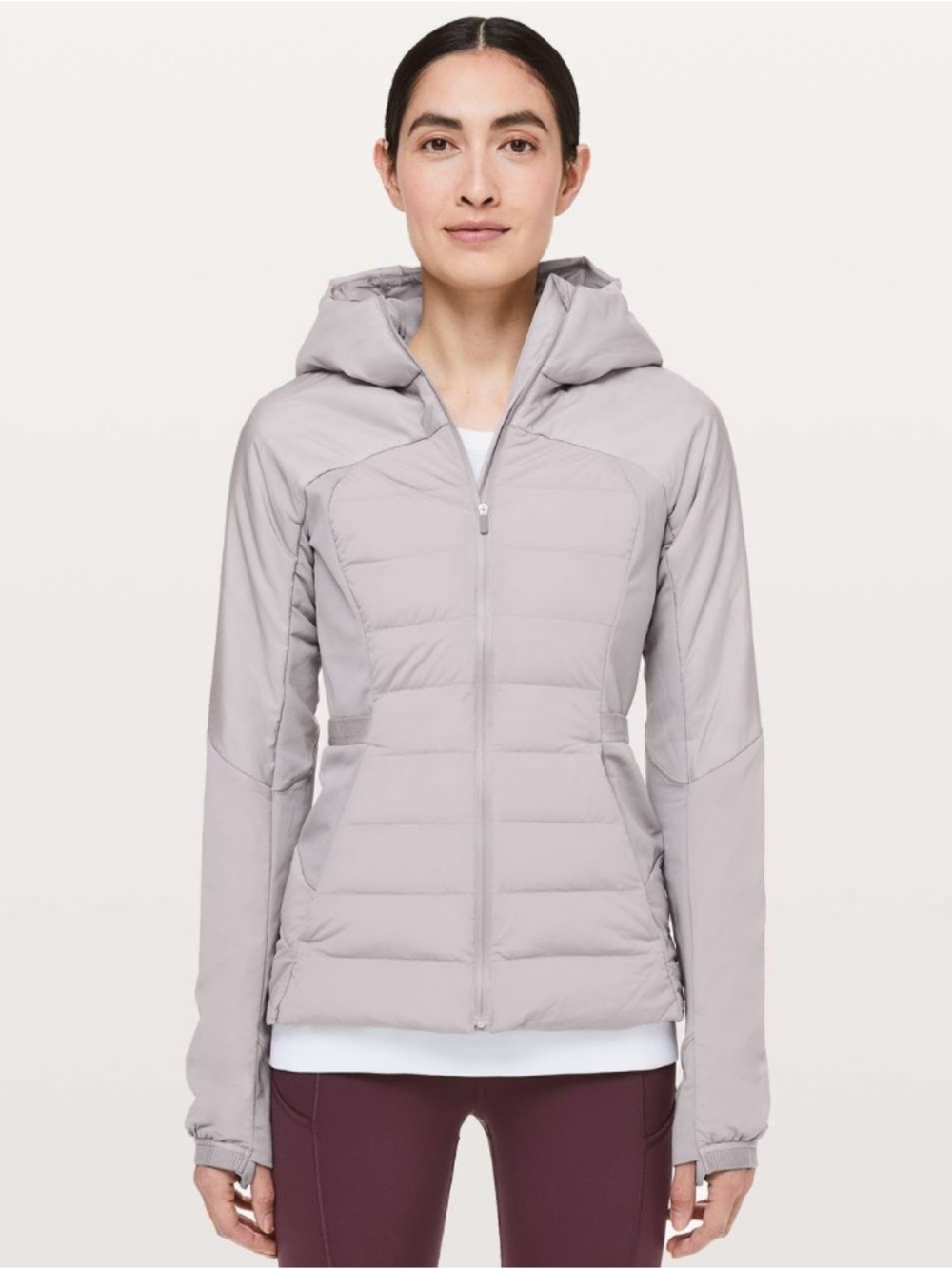 Lululemon Down For It All Jacket in Dark Chrome